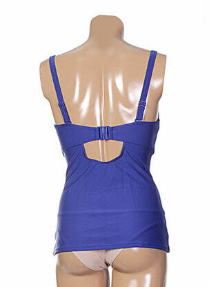 Sutien de costum de baie top sutien modelat top sutien modelat albastru CURVY KATE femeie