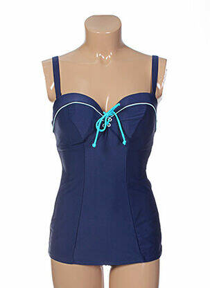 Sutien de costum de baie top sutien modelat top sutien modelat albastru CURVY KATE femeie