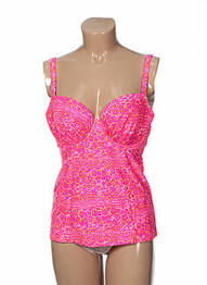 Sutien de costum de baie top sutien modelat top sutien modelat roz CURVY KATE femme
