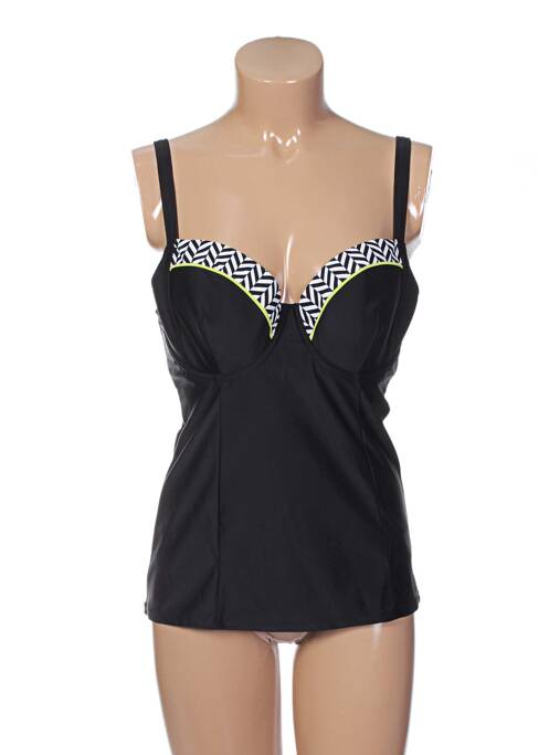 Sutien de costum de baie negru CURVY KATE femeie