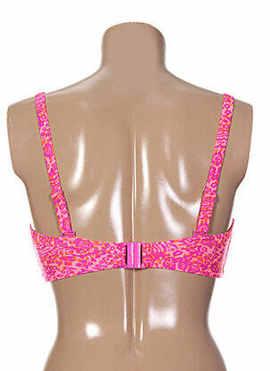 Sutien de costum de baie bretele elastice reglabile roz CURVY KATE femeie