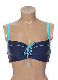 Sutien de costum de baie bretele elastice reglabile albastru CURVY KATE femme