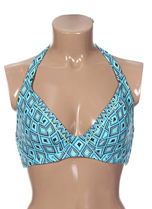 Sutien de costum de baie albastru CURVY KATE femeie