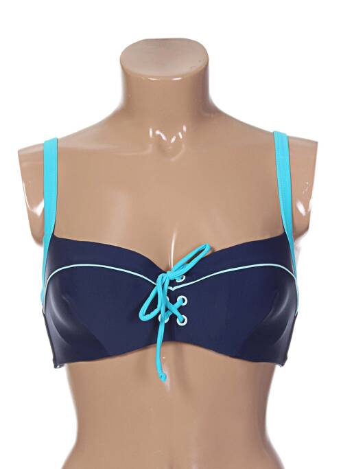 Sutien de costum de baie albastru CURVY KATE femeie