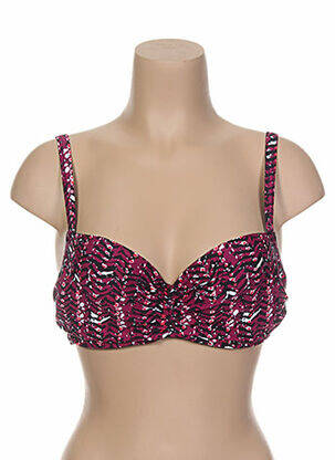 Sutien de costum de baie top sutien modelat top sutien modelat roz CURVY KATE femeie