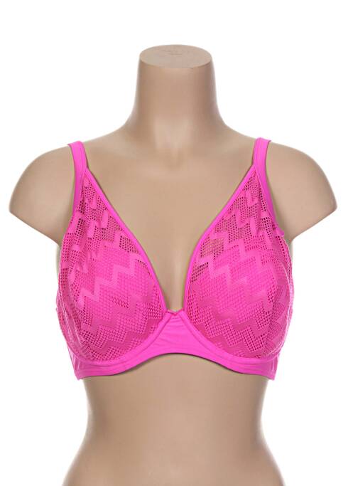 Sutien de costum de baie roz CURVY KATE femeie