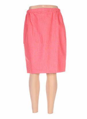 Fustă midi portocaliu THEL ELEGANCE femeie