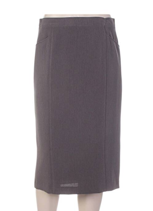 Fustă midi gri SOMMERMANN femeie