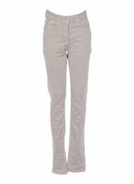 Pantalon slim talie joasă talie joasă bej SANDWICH femme