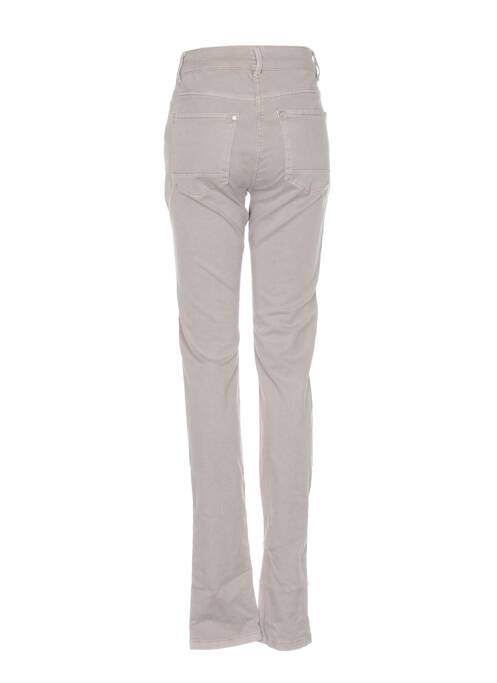 Pantalon slim bej SANDWICH femeie