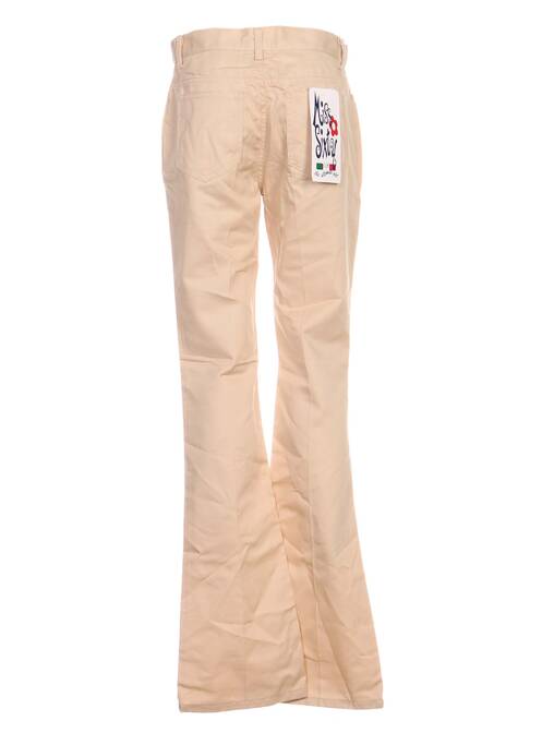 Pantalon evazat bej MISS SIXTY femeie