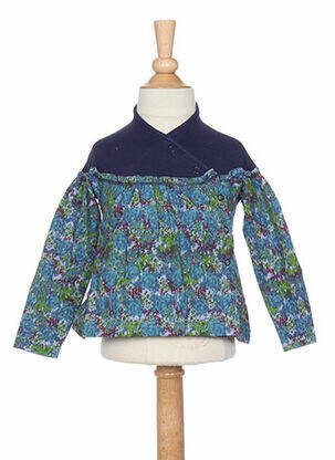 Top albastru IDEO fată