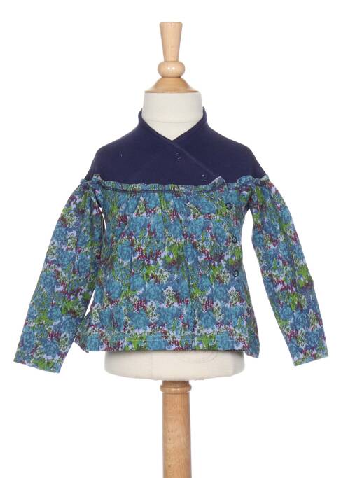 Top albastru IDEO fată