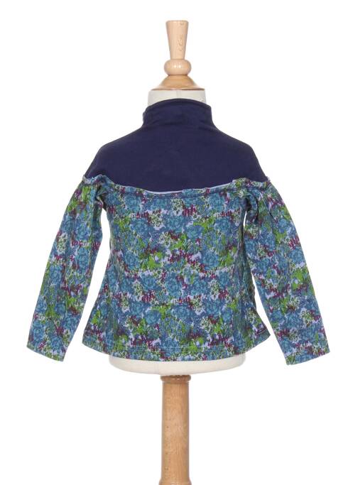 Top albastru IDEO fată