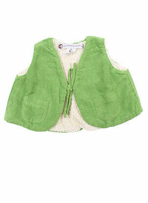 Vestă fără mâneci verde IDEO copil