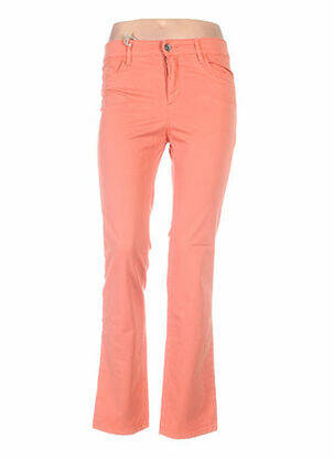 Pantalon drept portocaliu COUTURIST femeie