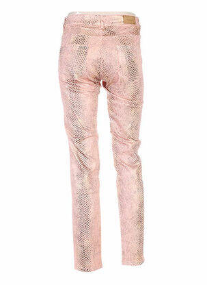Pantalon slim talie joasă talie joasă portocalie COUTURIST femeie