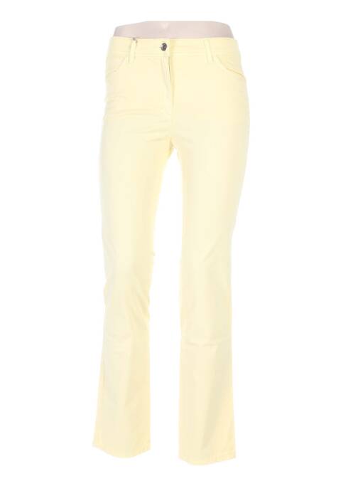 Pantalon slim galben COUTURIST femeie