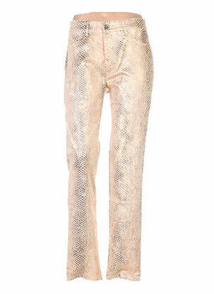 Pantalon slim portocaliu COUTURIST femeie