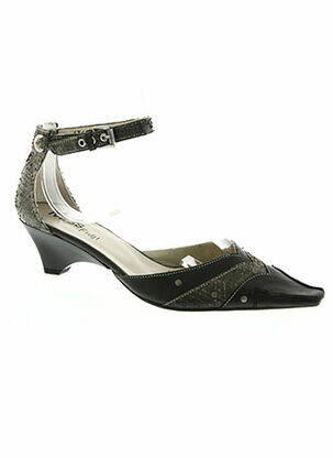 Pantofi cu toc negru FIDJI femeie