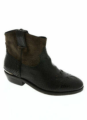 Botine/ghete toc de 4 la 6 cm maro CATARINA MARTINS femeie