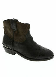 Botine/ghete toc de 4 la 6 cm maro CATARINA MARTINS femme