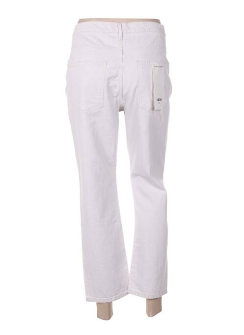 Pantalon trei sferturi alb LEON & HARPER femeie