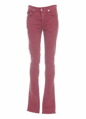 Pantalon slim albastru APRIL 77 femeie