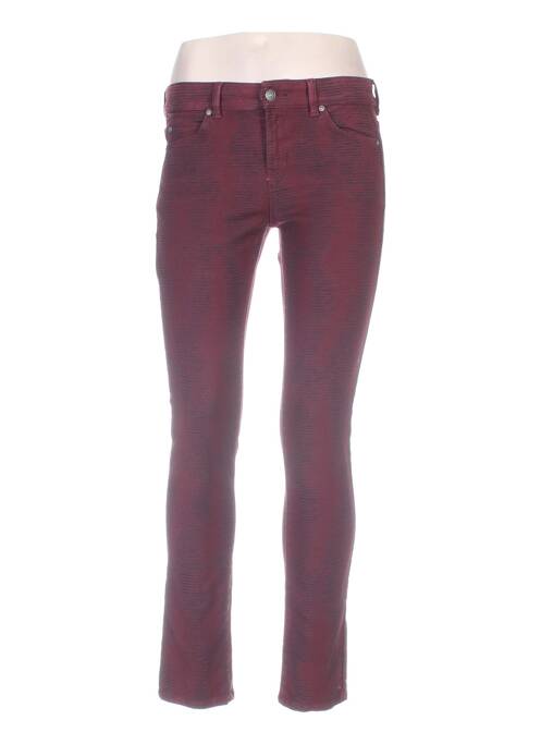 Pantalon slim roșu BERENICE femeie