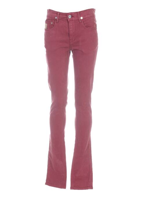 Pantalon slim albastru APRIL 77 femeie
