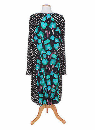 Rochie midi mâneci lungi mâneci lungi negru EROKE femeie