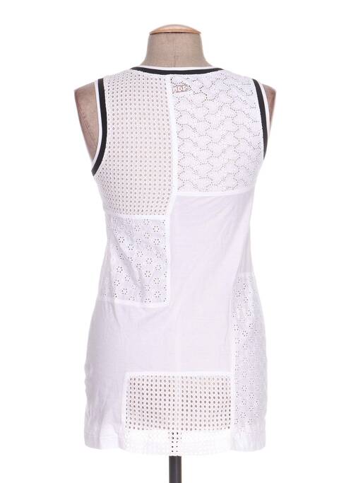 Tunică fără mâneci alb VDP CLUB femeie