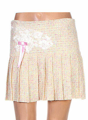 Fustă scurtă galben SERENA KAY femeie