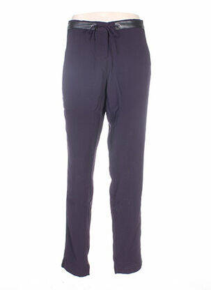 Pantalon drept violet MISS CAPTAIN femeie