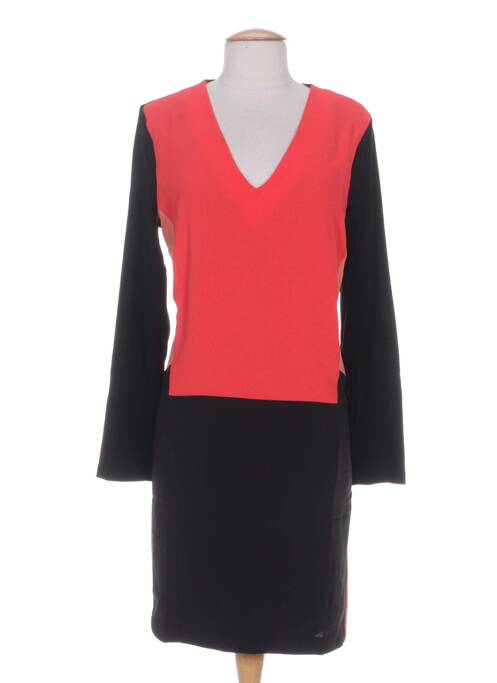 Rochie scurtă mâneci lungi mâneci lungi roșu MISS CAPTAIN femme