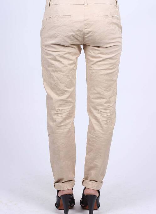 Pantalon bej MAISON SCOTCH femeie
