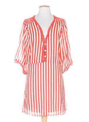 Tunică mâneci scurte roșu ANNE TURTAUT femeie