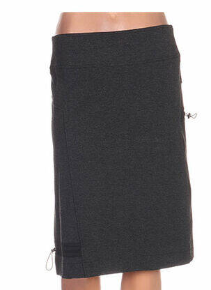 Fustă midi gri QUATTRO femeie