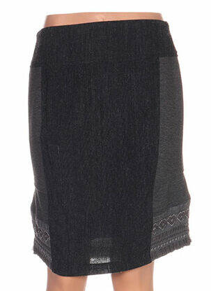 Fustă midi gri QUATTRO femeie