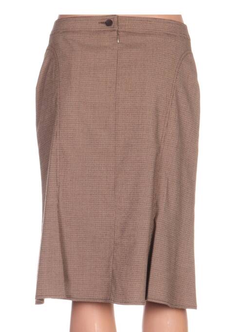 Fustă midi maro QUATTRO femeie