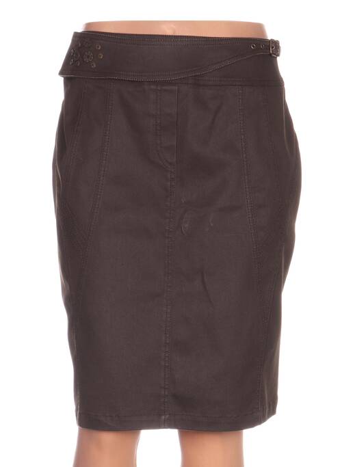 Fustă midi maro QUATTRO femeie