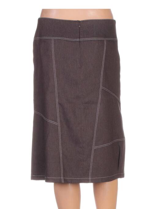 Fustă midi maro QUATTRO femeie