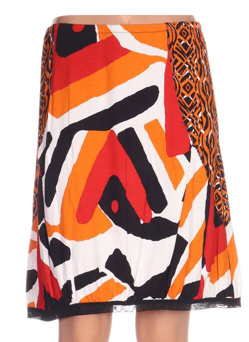 Fustă midi portocaliu QUATTRO femeie