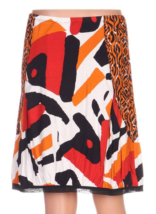 Fustă midi portocaliu QUATTRO femeie