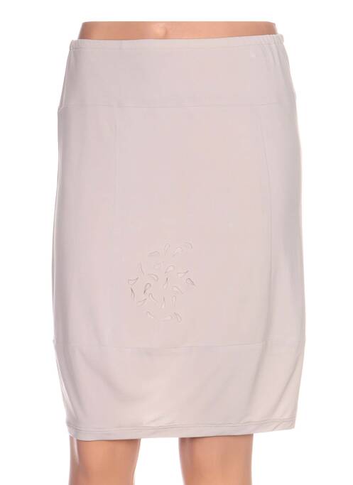 Fustă midi bej QUATTRO femeie