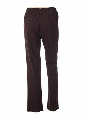 Pantalon croială dreaptă maro QUATTRO femeie