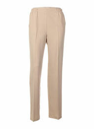 Pantalon croială dreaptă bej QUATTRO femme