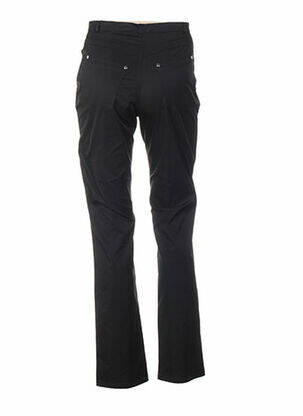 Pantalon croială dreaptă talie joasă negru QUATTRO femeie