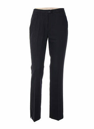 Pantalon croială dreaptă talie joasă albastru QUATTRO femeie