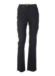 Pantalon croială dreaptă talie joasă gri QUATTRO femme